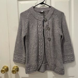 Wool maternity sweater